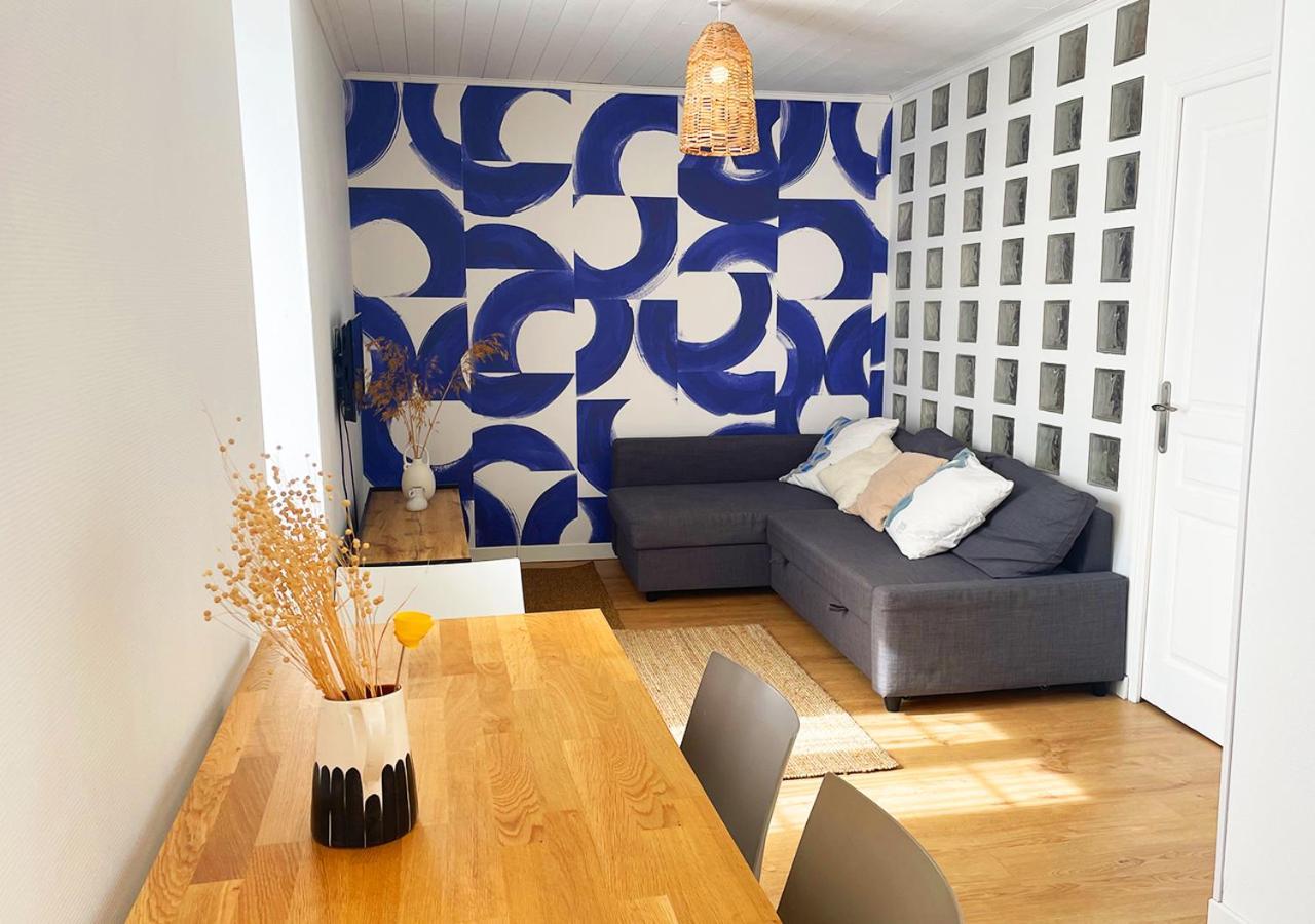 Charmant Appartement Renove Au Coeur De กงการ์โน ภายนอก รูปภาพ